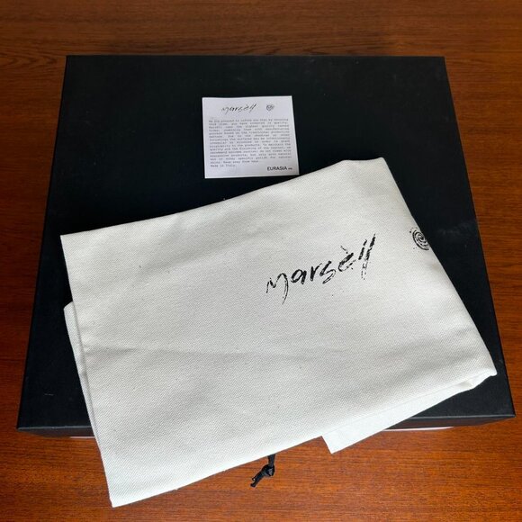 New in box, Marsèll Rafano Suede Black Boots - Picture 7 of 8